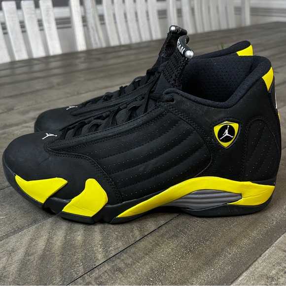 Jordan Other - Nike Air Jordan Retro 14 Thunder 2014 Mens Sneakers Size 9.5